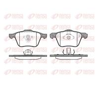 REMSA 1070.00 Kit pastiglie freni