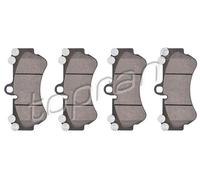 Pastiglie freno Assale anteriore 111 581 TOPRAN per PORSCHE VW