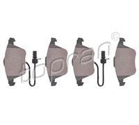 Pastiglie freno Assale anteriore 113 174 TOPRAN per AUDI SEAT