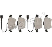 Pastiglie freno Assale anteriore 113 815 TOPRAN per VW TOUAREG