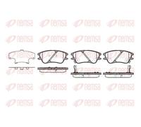 REMSA 1139.02 Kit pastiglie freni