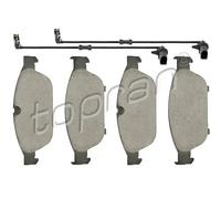 Pastiglie freno Assale anteriore 115 101 TOPRAN per AUDI A7 Sportback A6 C7