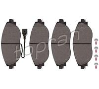 Pastiglie freno Assale anteriore 115 177 TOPRAN per VW SKODA SEAT