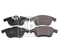 Pastiglie freno Assale anteriore 116186 FEBI BILSTEIN per RENAULT LATITUDE