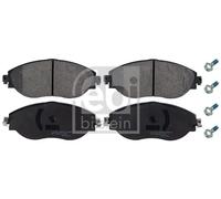 Febi bilstein 116243 - Set pastiglie freno con viti, 1 pezzo