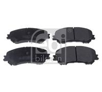 Pastiglie freno Assale anteriore 116266 FEBI BILSTEIN per NISSAN RENAULT