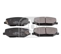 FEBI BILSTEIN 116419 Kit pastiglie freno, Freno a disco per SUZUKI