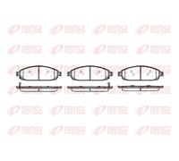 Pastiglie freno Assale anteriore 1173.02 REMSA per JEEP COMMANDER