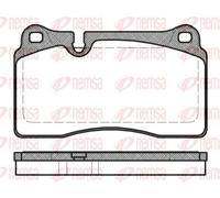 Pastiglie freno Assale anteriore 1200.30 REMSA per AUDI VW SEAT