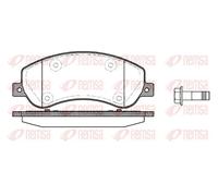 Pastiglie freno Assale anteriore 1250.00 REMSA per VW AMAROK