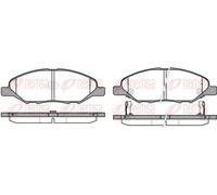 Remsa Kit pastiglie freni 1293.02 per Nissan Micra III e Note