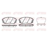REMSA 1302.22 Kit pastiglie freni