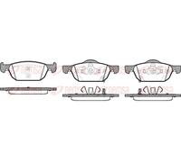 Pastiglie freno Assale anteriore 1384.02 REMSA per HONDA CIVIC IX ACCORD VIII