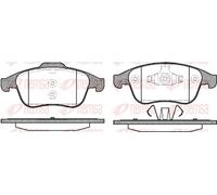 REMSA 1389.00 Kit pastiglie freni