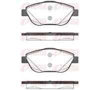 REMSA 1392.10 Kit pastiglie freni