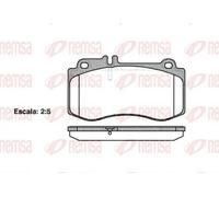 REMSA 1406.00 Kit pastiglie freni