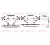 Pastiglie freno Assale anteriore 1441.12 REMSA per AUDI A7 Sportback A6 C7
