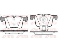 REMSA 1457.00 Kit pastiglie freni