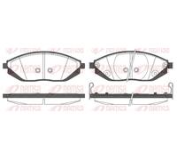 Pastiglie freno Assale anteriore 1472.02 REMSA per CHEVROLET SPARK