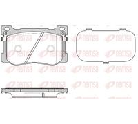 REMSA 1475.12 Kit pastiglie freni