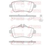 Remsa Kit pastiglie freni 1503.10 assale anteriore per Mercedes-Benz Classe M/GLS