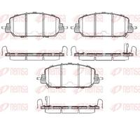 Pastiglie freno Assale anteriore 1508.22 REMSA per HONDA CR-V V