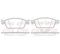 REMSA 1510.10 Kit pastiglie freni