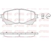REMSA 1538.04 Kit pastiglie freni
