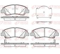 REMSA 1583.02 Kit pastiglie freni