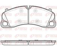 Pastiglie freno Assale anteriore 1597.00 REMSA per PORSCHE 911 911 Cabriolet