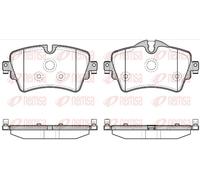 REMSA 1599.08 Kit pastiglie freni