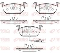 Pastiglie freno Assale anteriore 1601.01 REMSA per VW AUDI SEAT SKODA