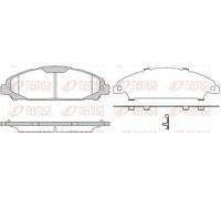 REMSA 1620.00 Kit pastiglie freni