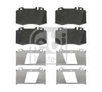 FEBI BILSTEIN Kit pastiglie freni Anteriore predisposto per visualizzazione avviso usura 16481