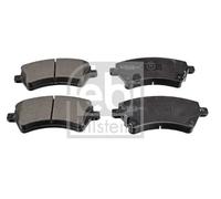 Pastiglie freno Assale anteriore 16539 FEBI BILSTEIN per TOYOTA COROLLA Liftback