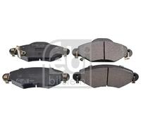 Pastiglie freno Assale anteriore 16576 FEBI BILSTEIN per TOYOTA YARIS