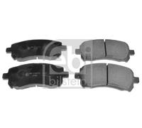 FEBI BILSTEIN Kit pastiglie freno, Freno a disco per MAZDA SUBARU 16660