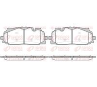 Pastiglie freno Assale anteriore 1667.00 REMSA per AUDI Q7 A4 B9 A4 B9 Avant A5