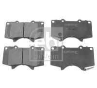 Pastiglie freno Assale anteriore 16726 FEBI BILSTEIN per TOYOTA MITSUBISHI
