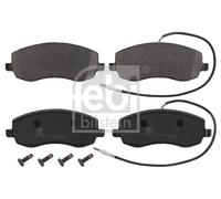 FEBI BILSTEIN 16846 Kit pastiglie freno per PEUGEOT 807 (EB_), 807 Van (EB_), pe