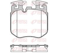 REMSA 1690.00 Kit pastiglie freni