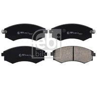 Pastiglie freno Assale anteriore 170253 FEBI BILSTEIN per HYUNDAI KIA NISSAN
