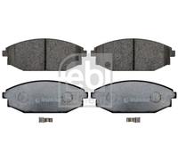 Pastiglie freno Assale anteriore 170266 FEBI BILSTEIN per HYUNDAI GALLOPER II