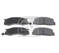 FEBI BILSTEIN 170884 Kit pastiglie freno, Freno a disco per TOYOTA