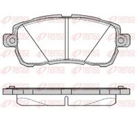 Remsa Kit pastiglie freni 1728.00 anteriore per FORD KA+