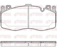REMSA 1742.00 Kit pastiglie freni
