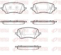 Pastiglie freno Assale anteriore 1885.00 REMSA per FORD PUMA