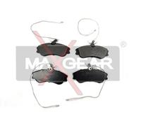 Pastiglie freno Assale anteriore 19-0549 MAXGEAR per PEUGEOT CITROËN
