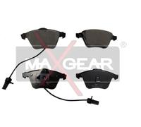 MAXGEAR Kit pastiglie freno, Freno a disco compatibile con AUDI SEAT SKODA VW