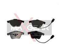 MAXGEAR Kit pastiglie freno, Freno a disco compatibile con AUDI SEAT SKODA VW